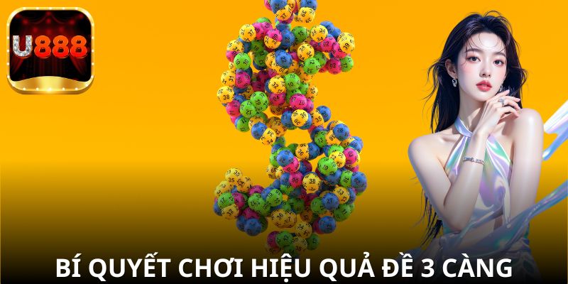 Kinh nghiệm thực chiến Dàn Đề 3 Càng Miền Bắc